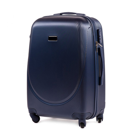 Średnia walizka WINGS 310 M Granatowa