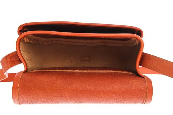 Listonoszka mała torebka KEMER VOOC Vintage P14 Koniak