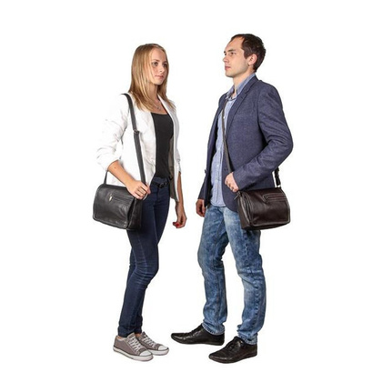 Torba dwukomorowa KEMER VOOC Prestige EP1 brąz