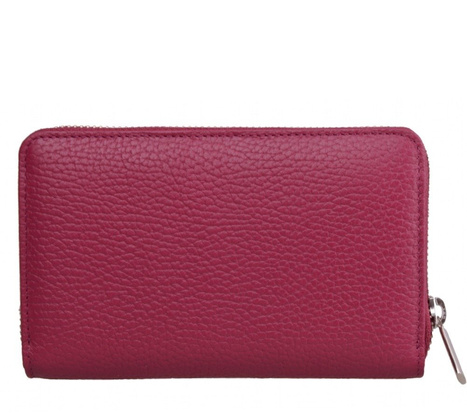 Portfel damski skórzany KEMER D48 Bakłażan - min. zamówienie 20 / 50 / 100 szt.