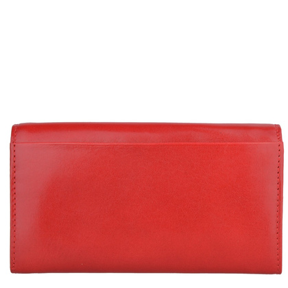 Portfel damski skórzany KEMER D 42 Czerwony - min. zamówienie 20 / 50 / 100 szt.