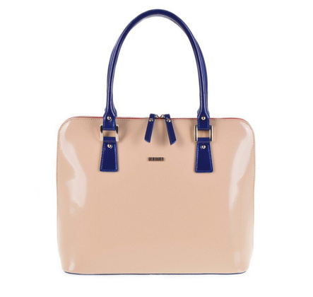 Torebka damska skórzana KEMER 003 Beżowa - min. zamówienie 20 / 50 / 100 szt.