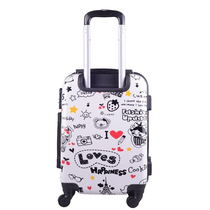 Mała kabinowa walizka KEMER RGL PRINT S Loves Multikolor