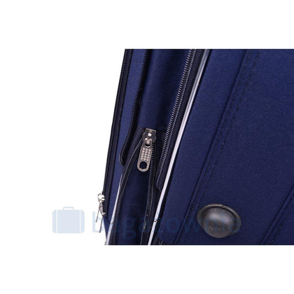 Mała kabinowa walizka PELLUCCI RGL 773 S Granatowa