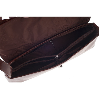 Torebka damska skórzana BELLUCCI R11/1 Brązowa - min. zamówienie 20 / 50 / 100 szt.