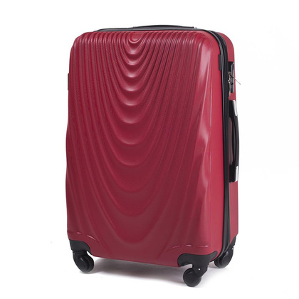 Duża walizka WINGS 304 L Czerwona