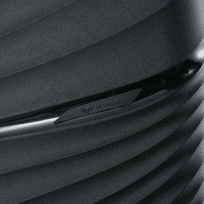 Zestaw 3 walizek WINGS HPE01-3 Czarny