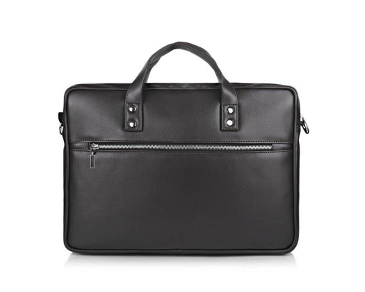 TORBA MĘSKA NA RAMIĘ SOLIER S32 WESTPORT CZARNA - min. zamówienie 20 / 50 / 100 szt.