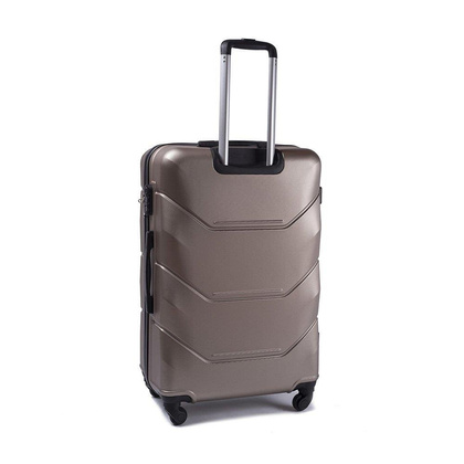 Duża walizka WINGS 147L Złota