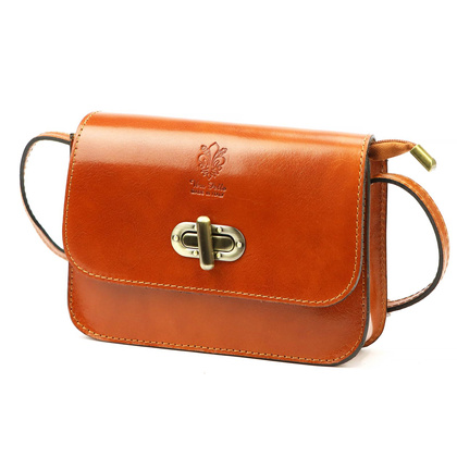 Mała elegancka torebka damska wykonana ze skóry naturalnej 67