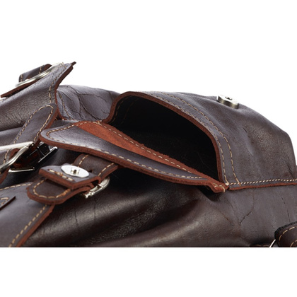 Plecak skórzany KEMER VOOC RETRO TC13 Brązowy