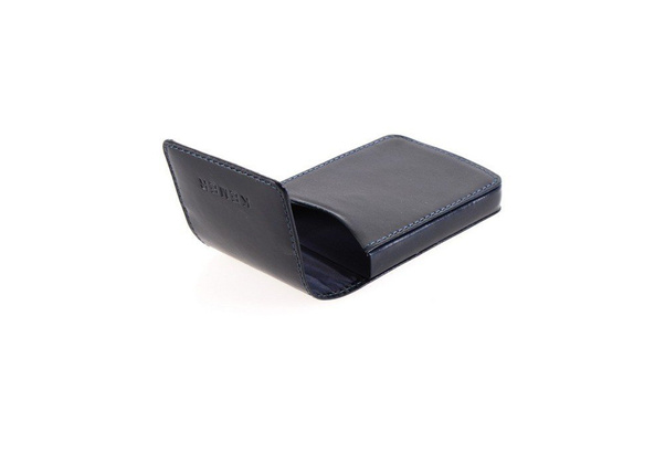 Etui na wizytówki KEMER 188W Granatowe - min. zamówienie 20 / 50 / 100 szt.