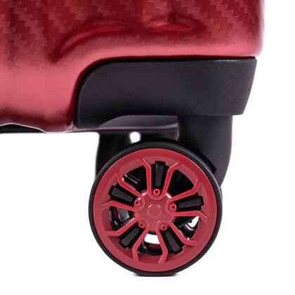 Średnia walizka WINGS PC5223 M Brązowa