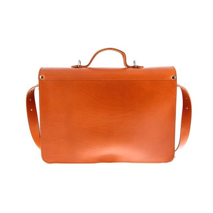 Modna teczka 3w1 skóra KEMER VOOC Vintage P25 koniak