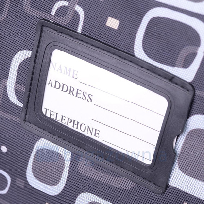 Mała kabinowa walizka PELLUCCI RGL 773 S Czarno Szara