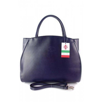 Kuferek Vera Pelle teczka, aktówka A4 Granatowy  K12BS