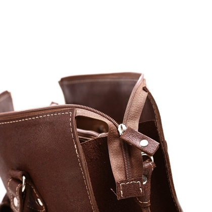 Torba aktówka skórzana KEMER VOOC TC9 Brąz