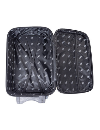 Mała kabinowa walizka PELLUCCI RGL 801 S Czarno granatowa