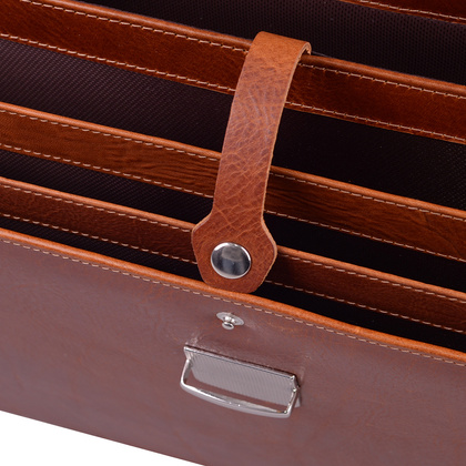 Teczka męska skórzana KEMER B 809/J-16-S1-231 Jasny Brąz