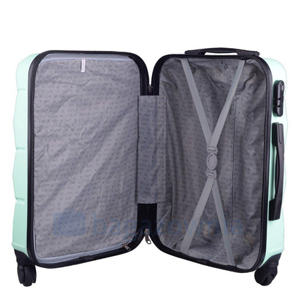 Mała kabinowa walizka WINGS 147 S Jasnozielona