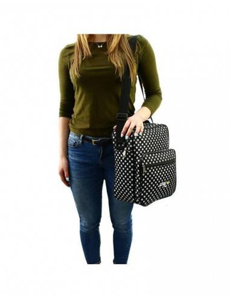 Torba do pracy PELLUCCI RGL model 20 Czarno szaro zielona