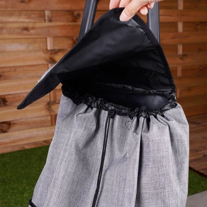 Wózek zakupowy torba zakupowa na kółkach na zakupy 40 l 30 kg