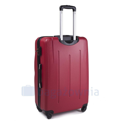 Zestaw 3 walizek + Kuferek WINGS 304 Czarne