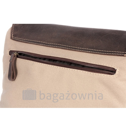 MIEJSKA TORBA NA RAMIĘ KEMER VOOC EC3 BEŻOWA