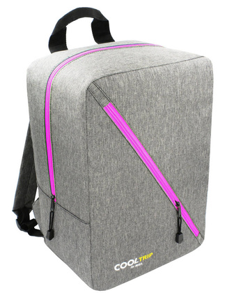 Plecak Torba podróżna podręczna PELLUCCI RGL Wizzair 37 Szaro lazurowy