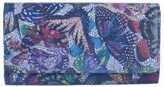 Portfel damski skórzany KEMER 272D Granatowy - min. zamówienie 20 / 50 / 100 szt.