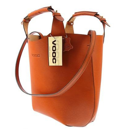 Modna torba, worek KEMER VOOC Vintage  P6 Koniak