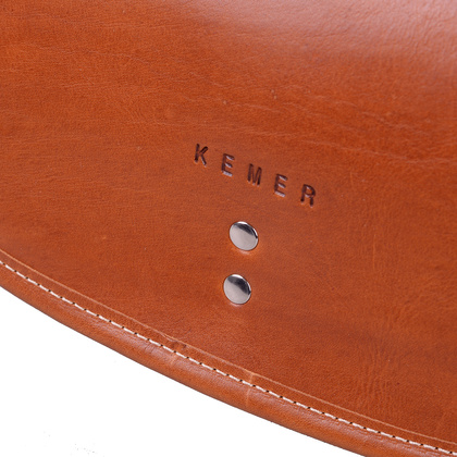 Torebka damska skórzana KEMER 887 Jasny brąz