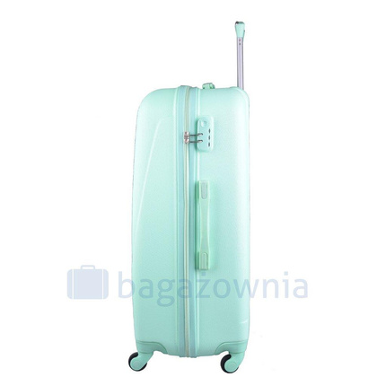 Duża walizka WINGS 310 L Jasnozielona
