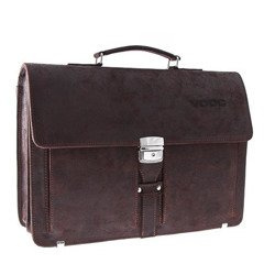Teczka KEMER VOOC Vintage URBAN ATS167 ciemny brąz