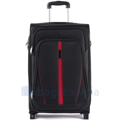 Średnia walizka WINGS 1706 2K M Czarna