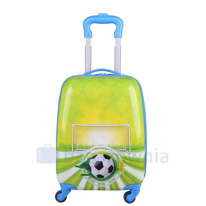 Walizka dziecięca KEMER RGL PIŁKA Zielona