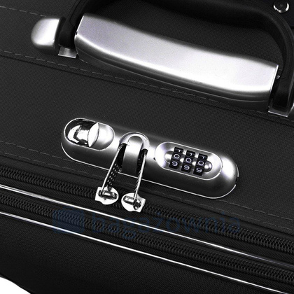 Mała kabinowa walizka PELLUCCI RGL 801 S Czarna