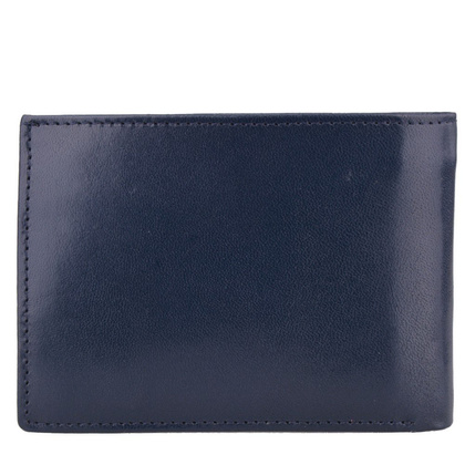 Portfel męski skórzany KEMER M31 Granatowy - min. zamówienie 20 / 50 / 100 szt.
