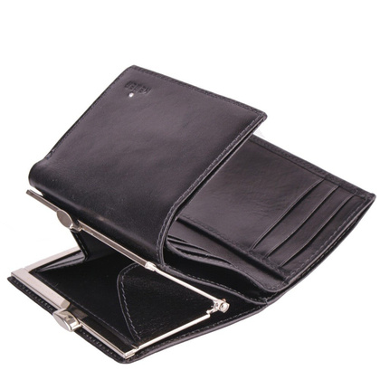 Portfel damski KEMER D 10 Czarny - min. zamówienie 20 / 50 / 100 szt.