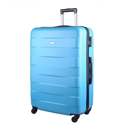 Średnia walizka WINGS 401 M Turkusowa