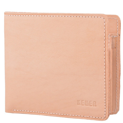Portfel męski skórzany KEMER 331 Cielisty - min. zamówienie 20 / 50 / 100 szt.