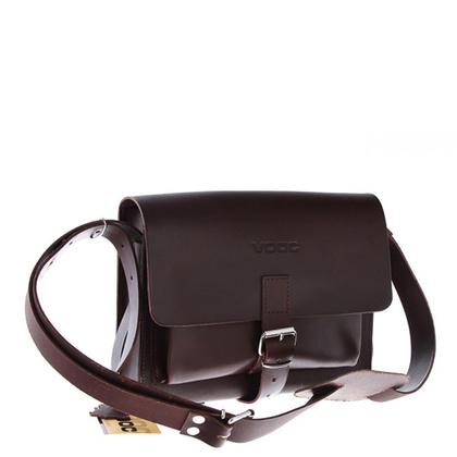 Listonoszka skórzana KEMER VOOC Vintage  P32 Brązowa