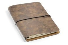 Notes KEMER RETRO A5 podwójny wymienny Brązowy