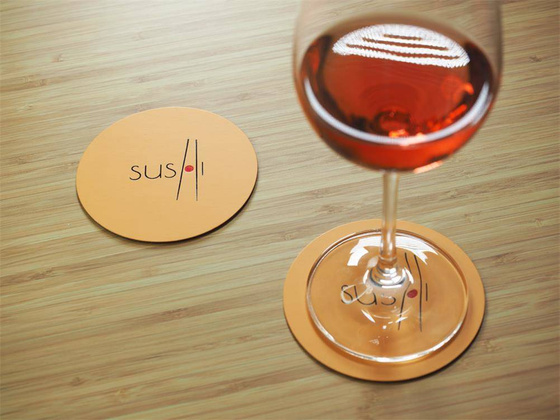 Podkładka pod szklankę 1047094 - min. zamówienie 20 / 50 / 100 szt.