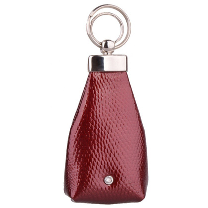 Etui na klucze skórzane KEMER KL312 Bordo lakier - min. zamówienie 20 / 50 / 100 szt.