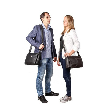 Torba A4 na ramię KEMER VOOC Prestige EP2 brąz