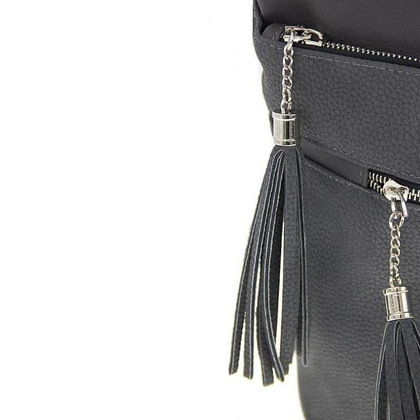 Torebka damska na ramię KEMER SOLIER ML21 Ciemno Szara - min. zamówienie 20 / 50 / 100 szt.