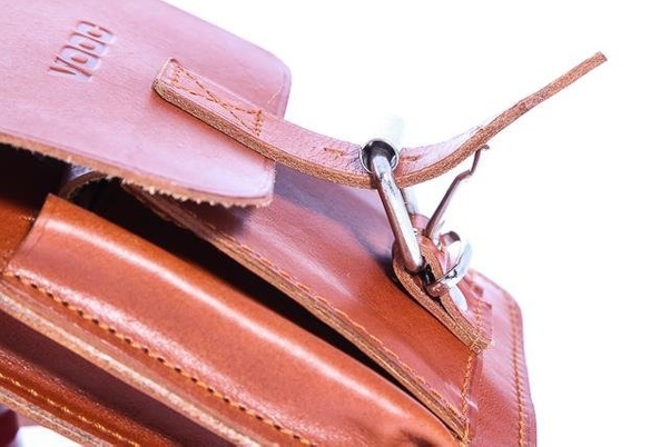 Paszportówka skóra 2w1 KEMER VOOC Vintage P19 koniak