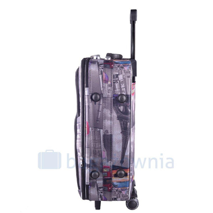 Mała kabinowa walizka PELLUCCI RGL 773 S Multikolorowa