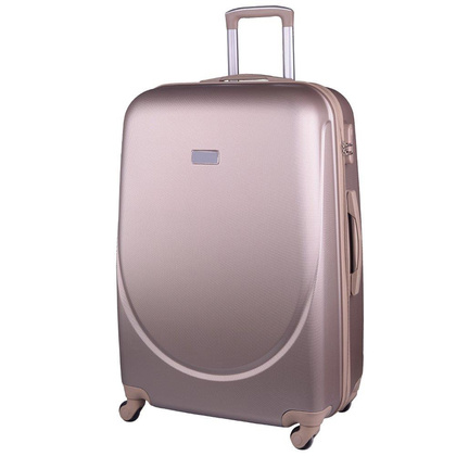 Duża walizka WINGS 310 L Złota